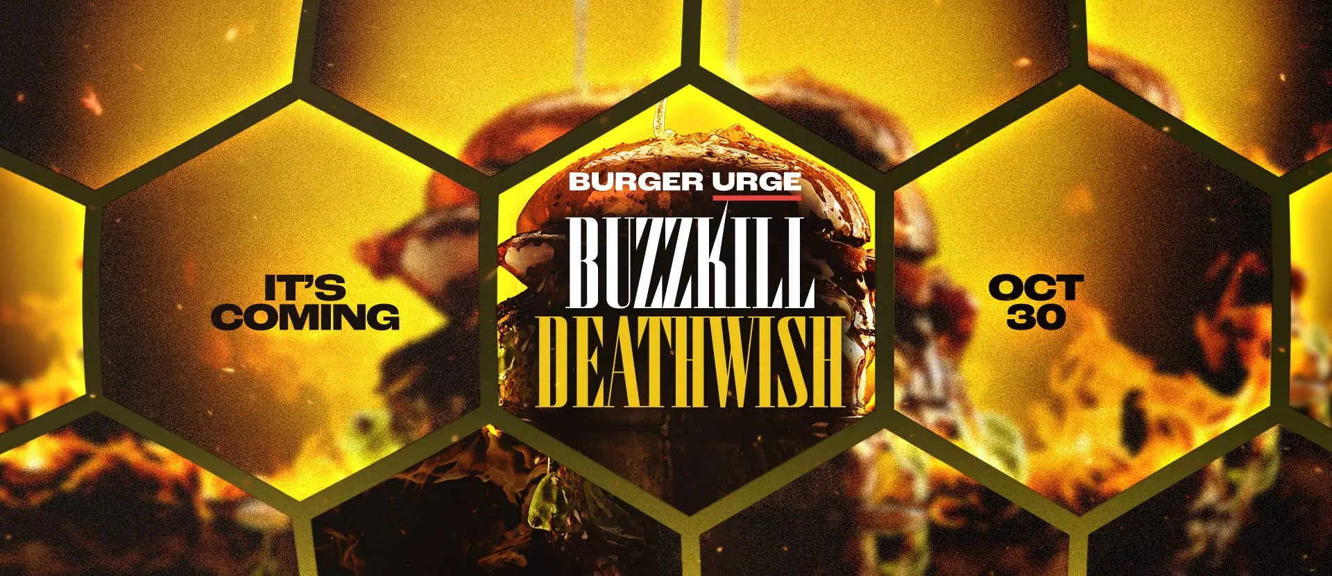 BuzzKill Death Wish is coming. Friday 30 October at Burger Urge